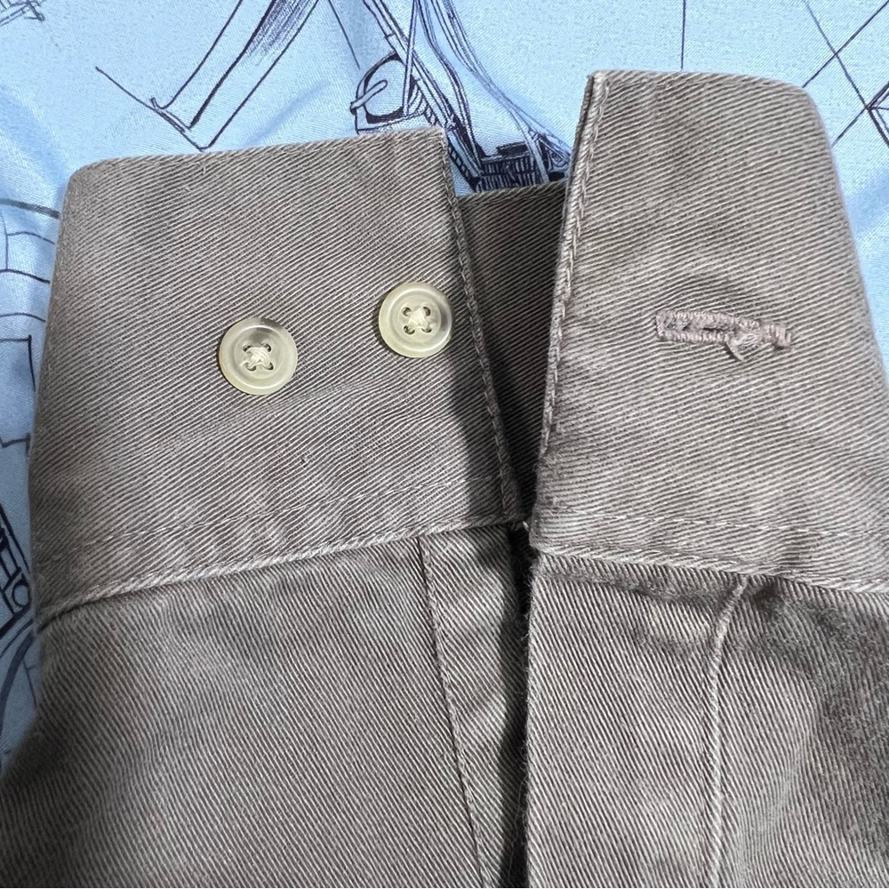10X Gray Heavy Duty Button-Up Shirt - Picture 6 of 10